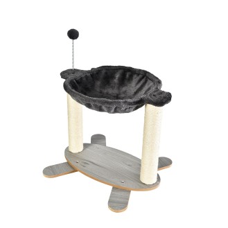 Turtle Scratcher Brown and black 49x49x77cm Turtle Scratcher Brown and black 49x49x77cm